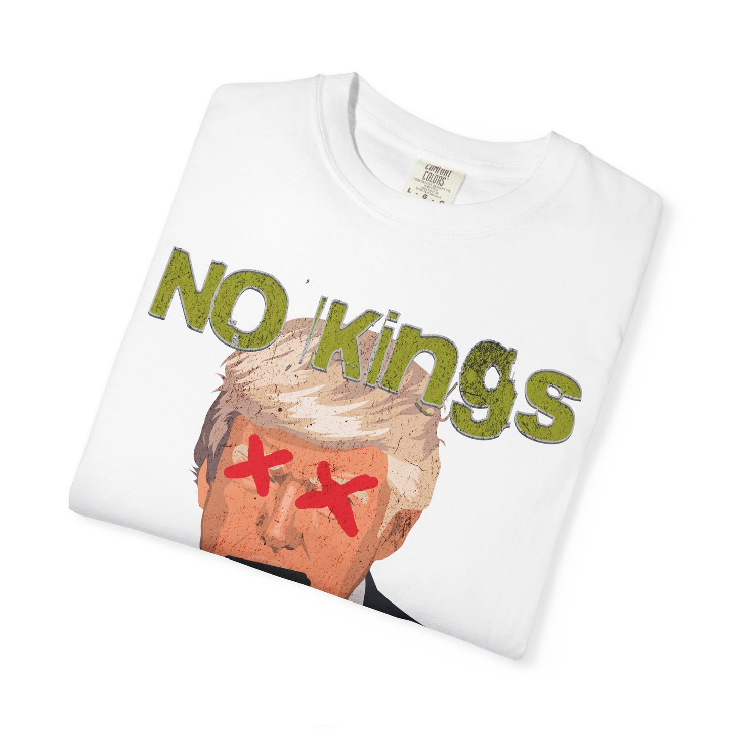 No Kings Live Here T-shirt, Funny Graphic Tee, Unisex Casual Wear, Political Statement Shirt, Gift for Activists