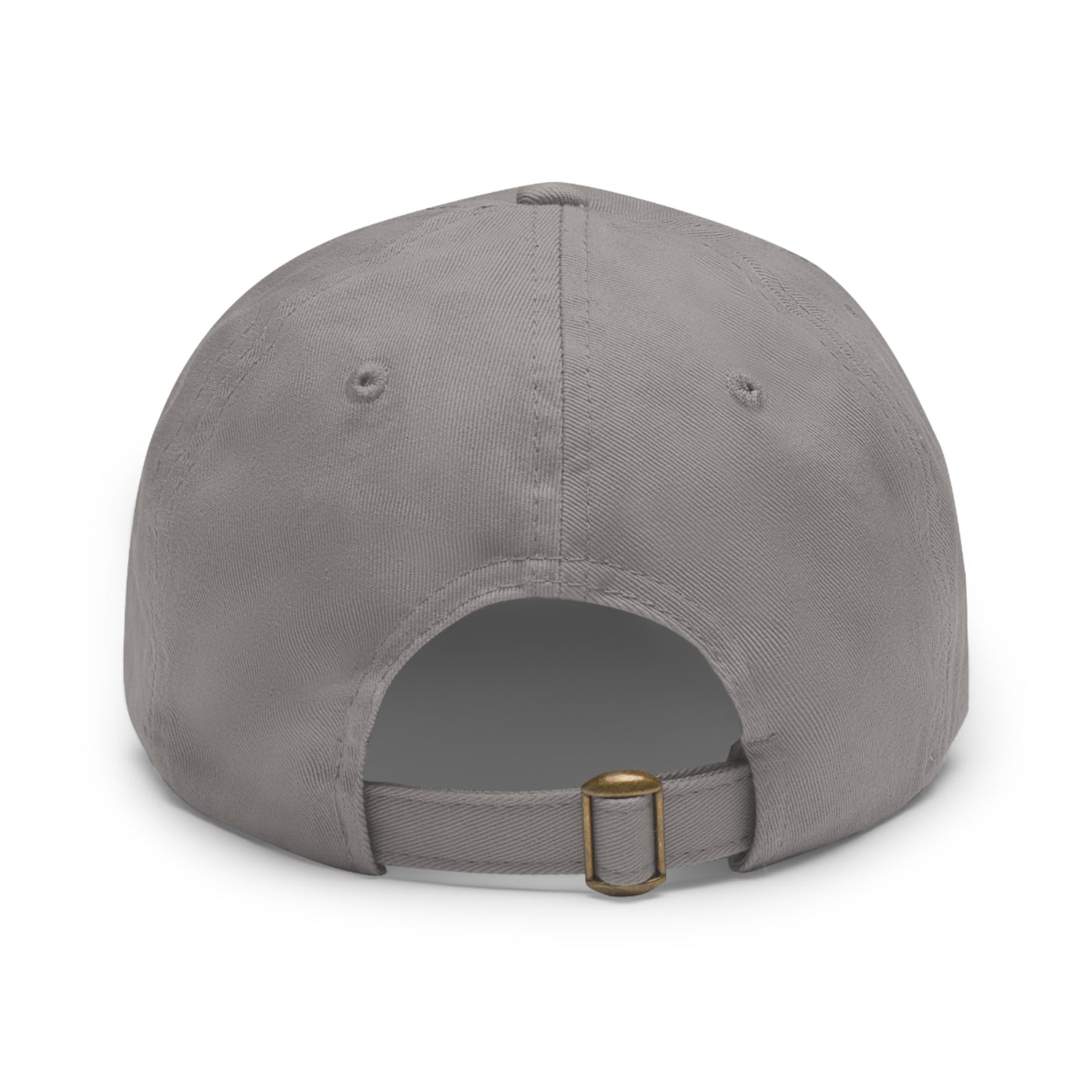 Trendy Dad Hat with Leather Patch - Edgy Fashion Accessory for Casual Wear, Gift for Him, Outdoor Activities, Summer Vibes, Cool Contrast
