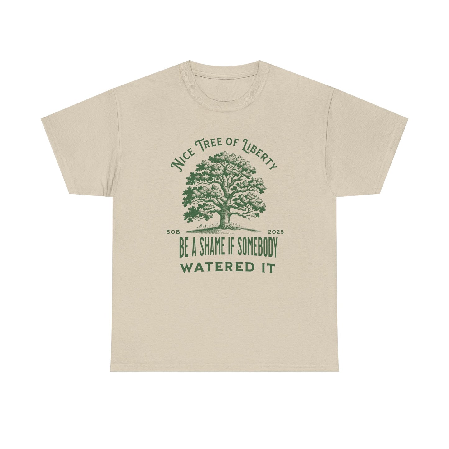 Tree of Liberty | Unisex Heavy Cotton Tee | witty t shirt referencing Tree Of Liberty Quote