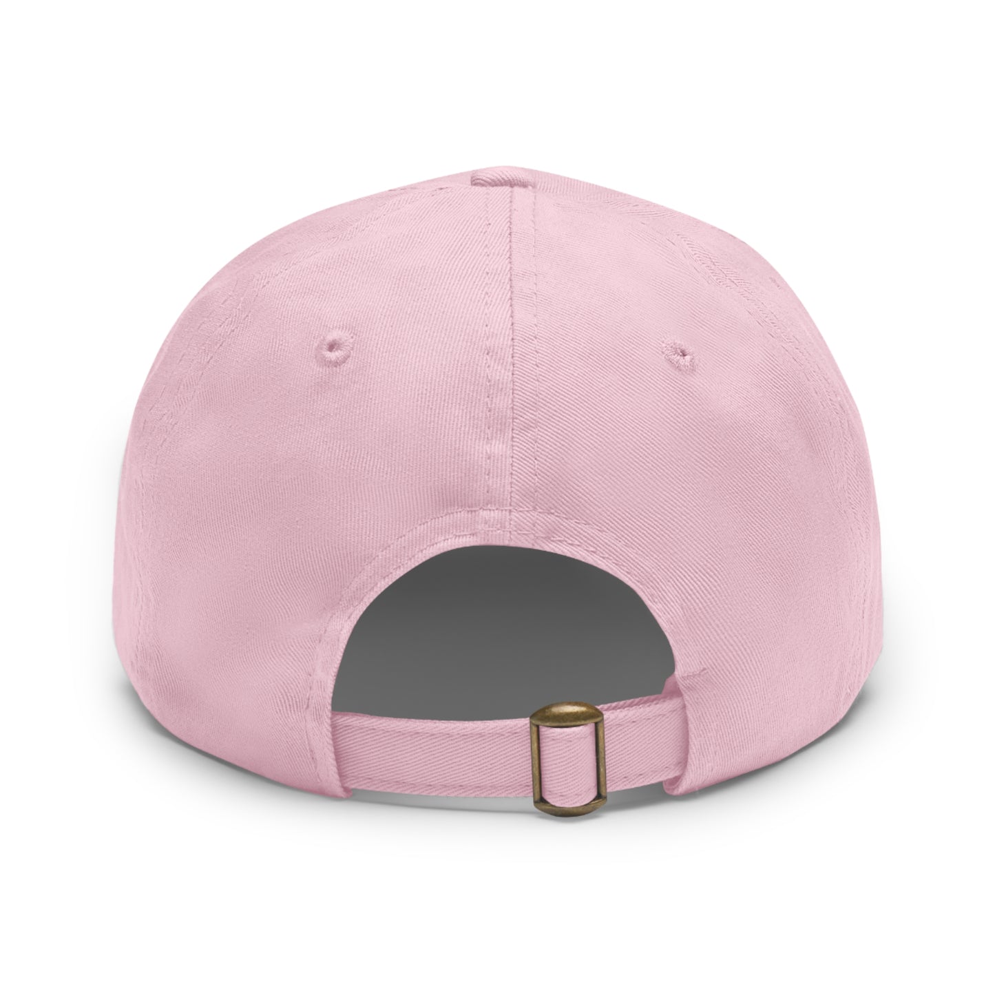 Trendy Dad Hat with Leather Patch - Edgy Fashion Accessory for Casual Wear, Gift for Him, Outdoor Activities, Summer Vibes, Cool Contrast