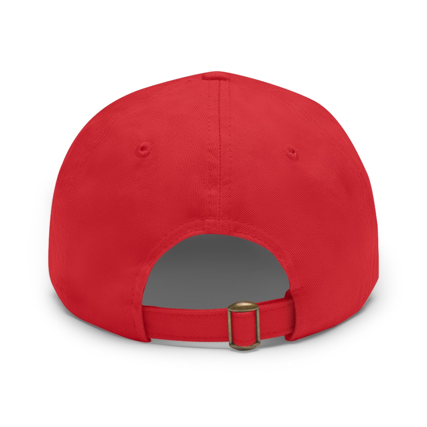 Trendy Dad Hat with Leather Patch - Edgy Fashion Accessory for Casual Wear, Gift for Him, Outdoor Activities, Summer Vibes, Cool Contrast