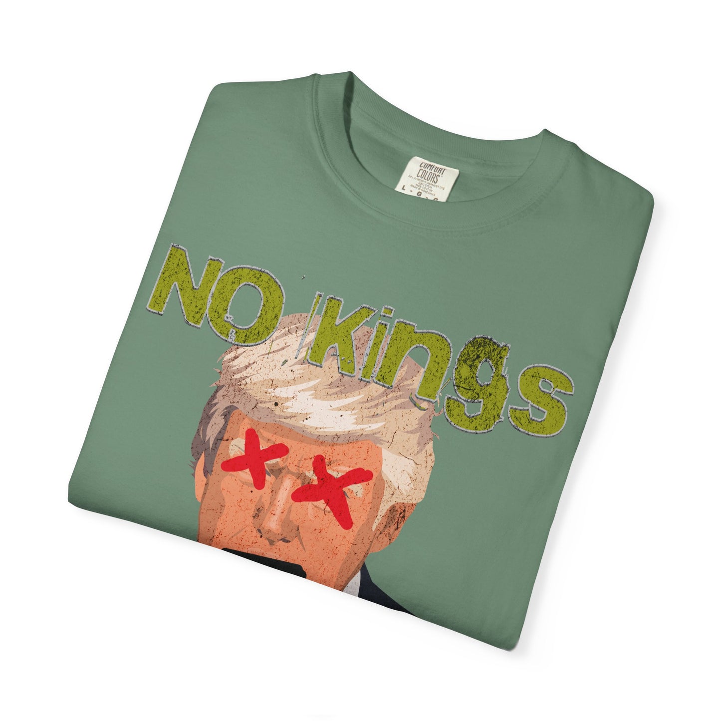 No Kings Live Here T-shirt, Funny Graphic Tee, Unisex Casual Wear, Political Statement Shirt, Gift for Activists