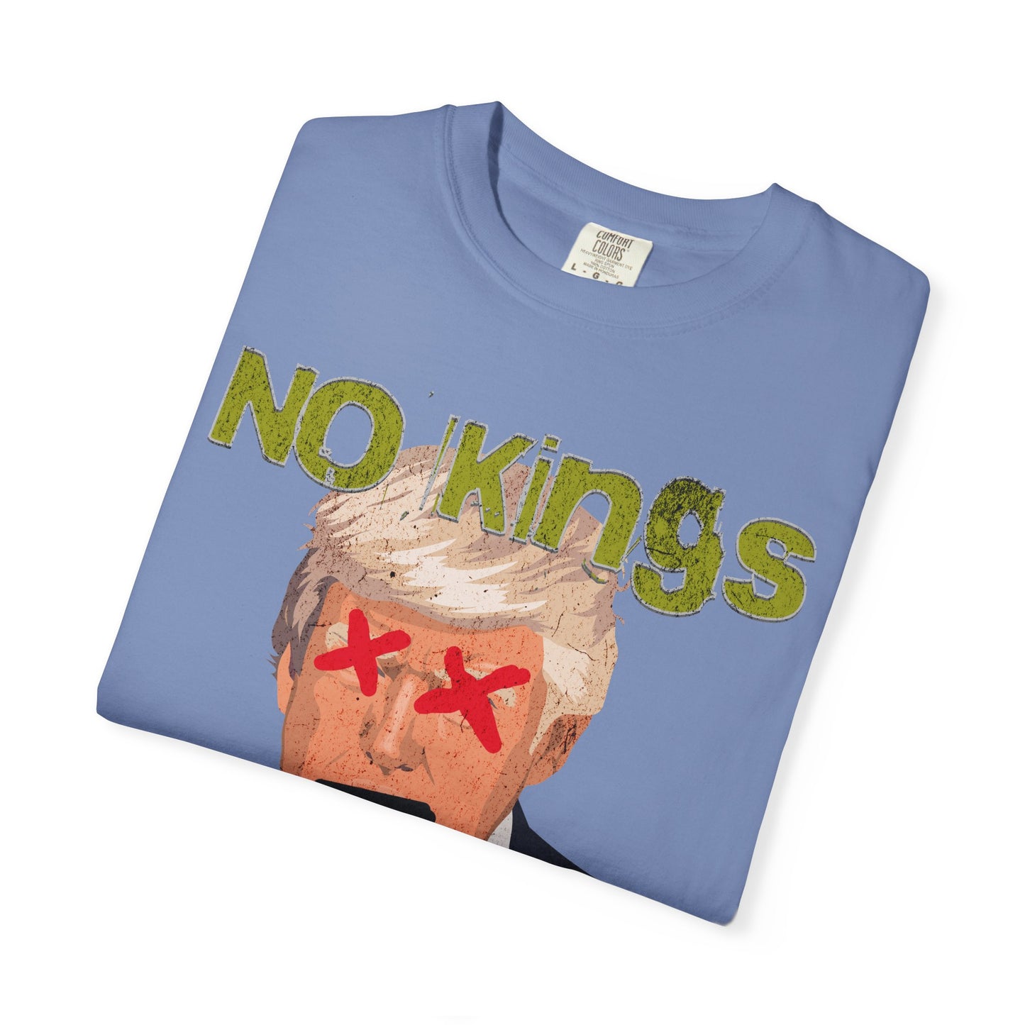 No Kings Live Here T-shirt, Funny Graphic Tee, Unisex Casual Wear, Political Statement Shirt, Gift for Activists