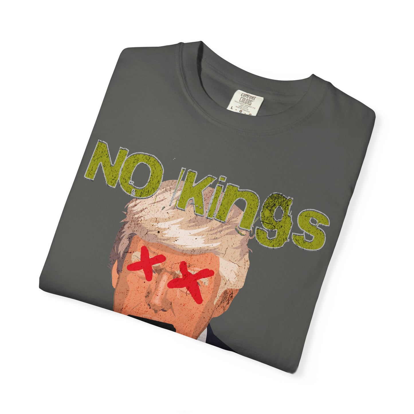 No Kings Live Here T-shirt, Funny Graphic Tee, Unisex Casual Wear, Political Statement Shirt, Gift for Activists